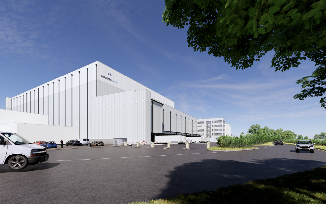 Magnavale Constructs the UK’s Largest Most-Efficient Cold Storage Unit