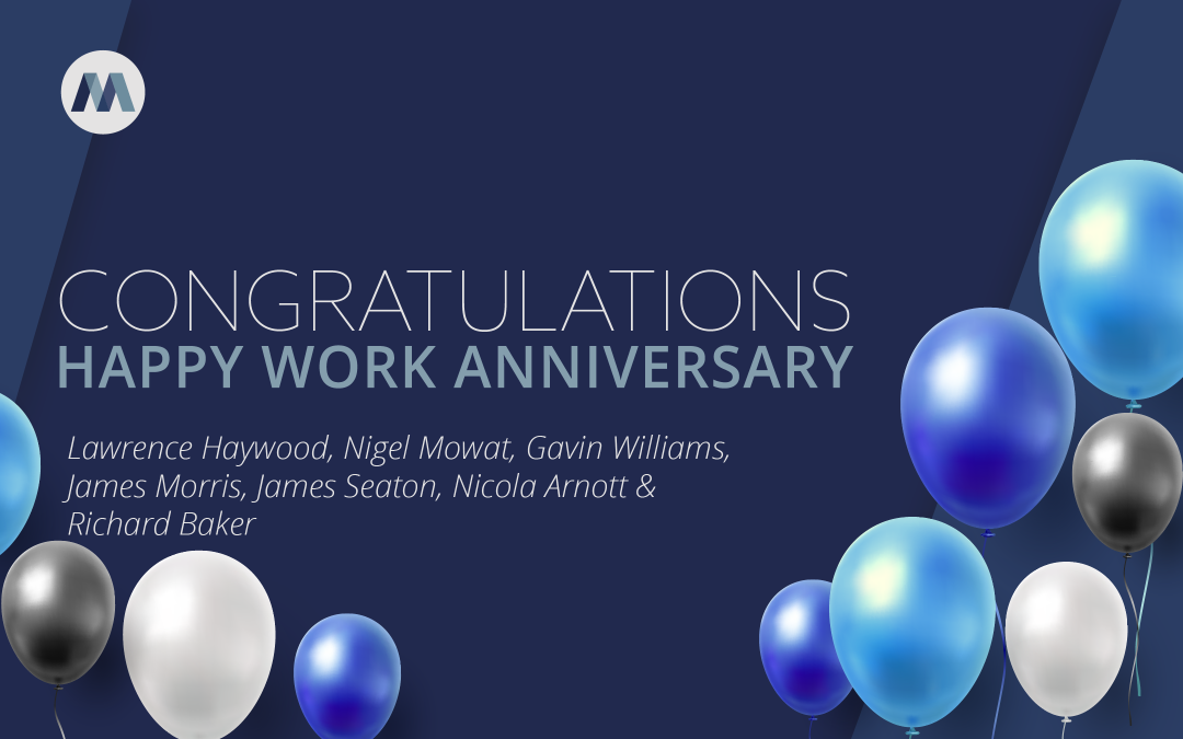 Congratulations Lawrence Haywood, Nigel Mowat, Gavin Williams, James Morris, James Seaton, Nicola Arnott & Richard Baker