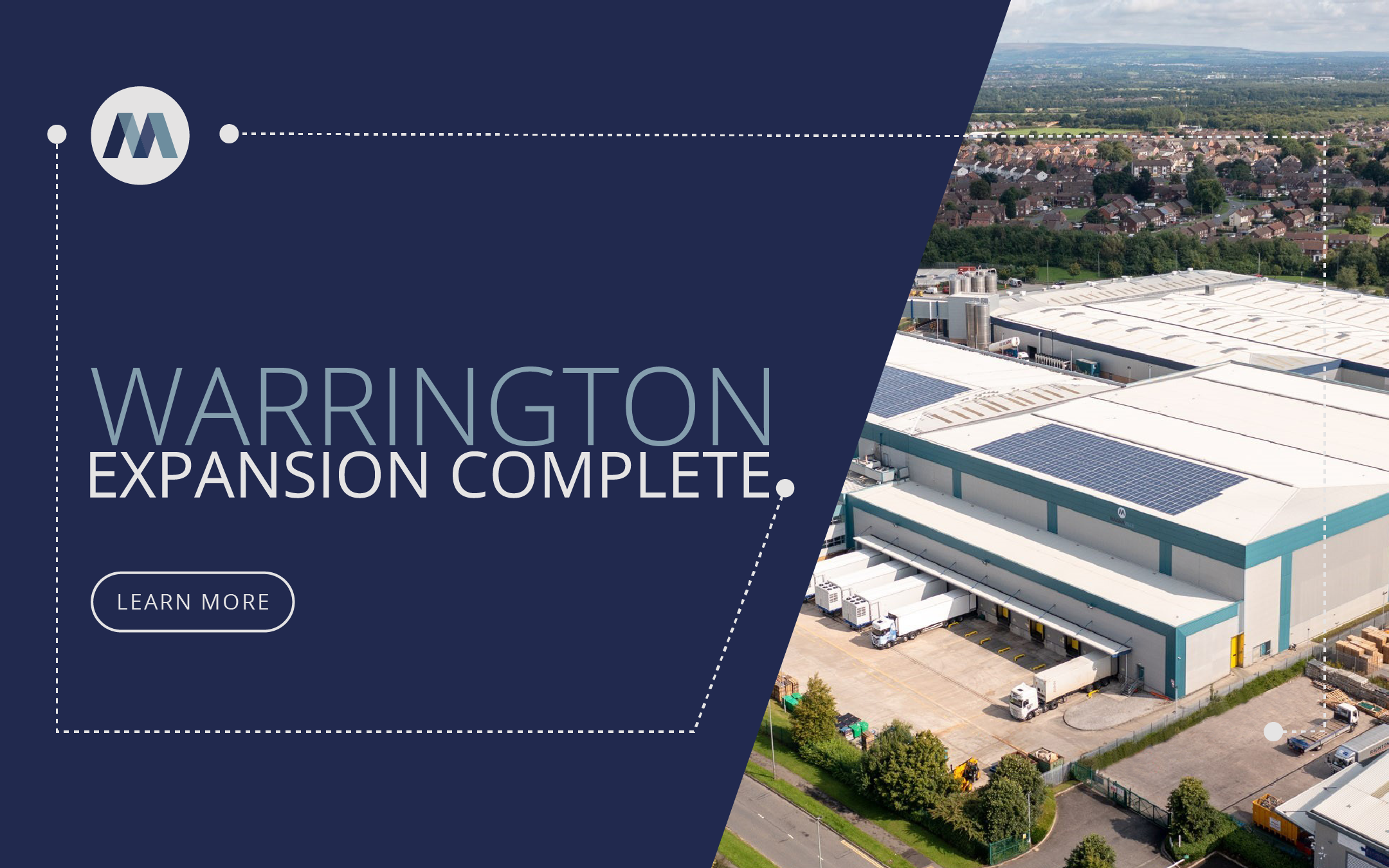 Magnavale Warrington Cold Store Expands by 8,000 Pallet Spaces