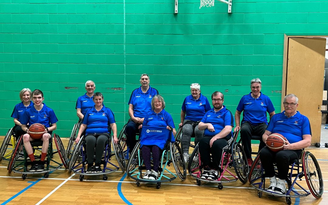 Magnavale Sponsors Steelers Wheelers Basketball Team