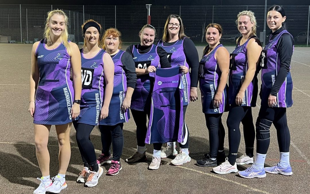 Magnavale Sponsors Magnavale Jaguars Netball Team