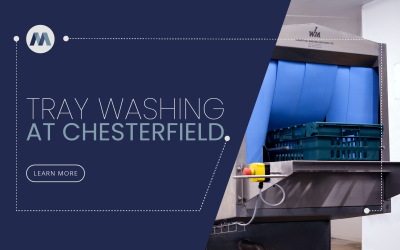 New Tray Washing Service at Magnavale Chesterfield