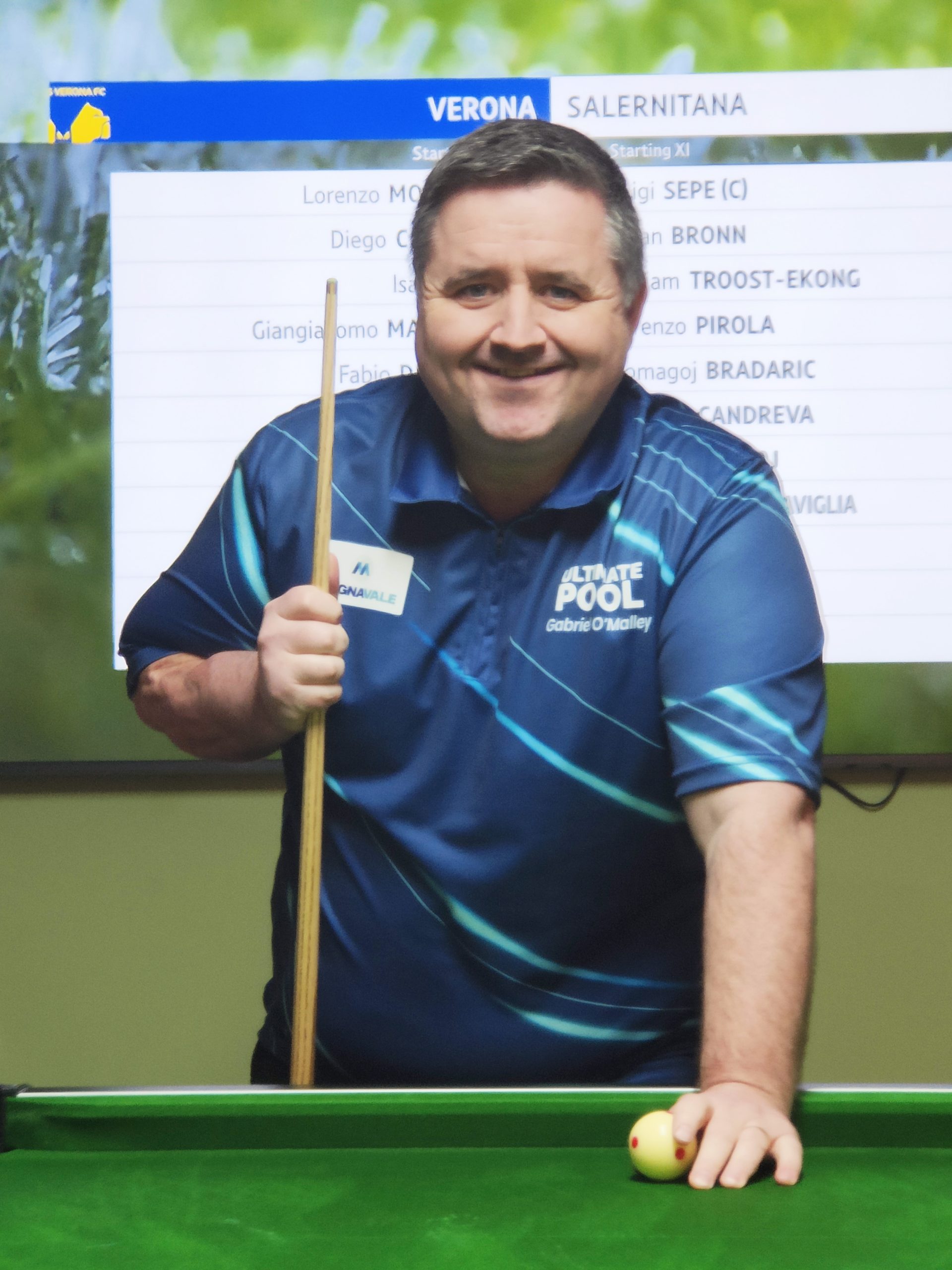 Magnavale Sponsors Site Manager Gabriel O’Malley on Ultimate Pool Tour