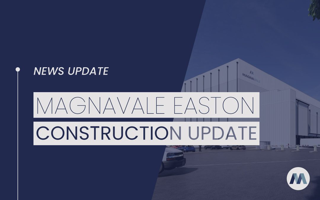 Magnavale Easton Making Substantial Progress – Pallet Cranes Being Fitted