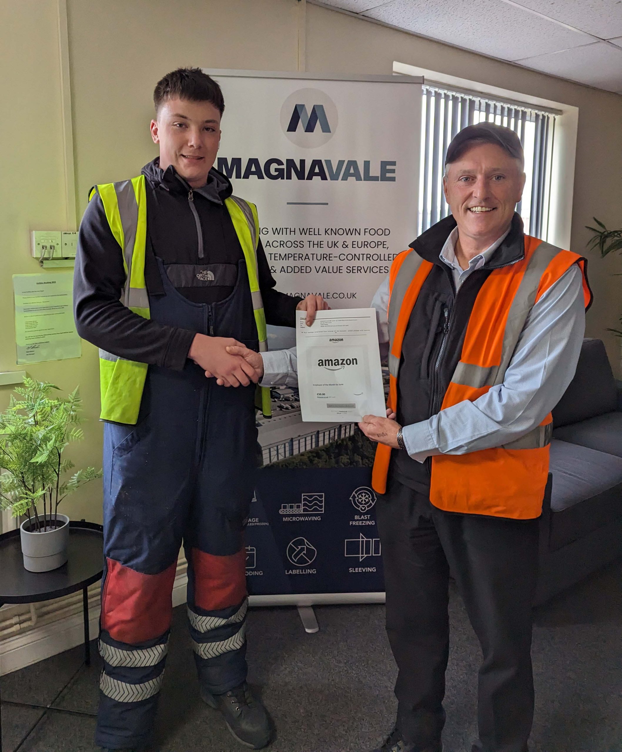 Magnavale Chesterfield Ltd Employee of the Month: Ryan Hornigold