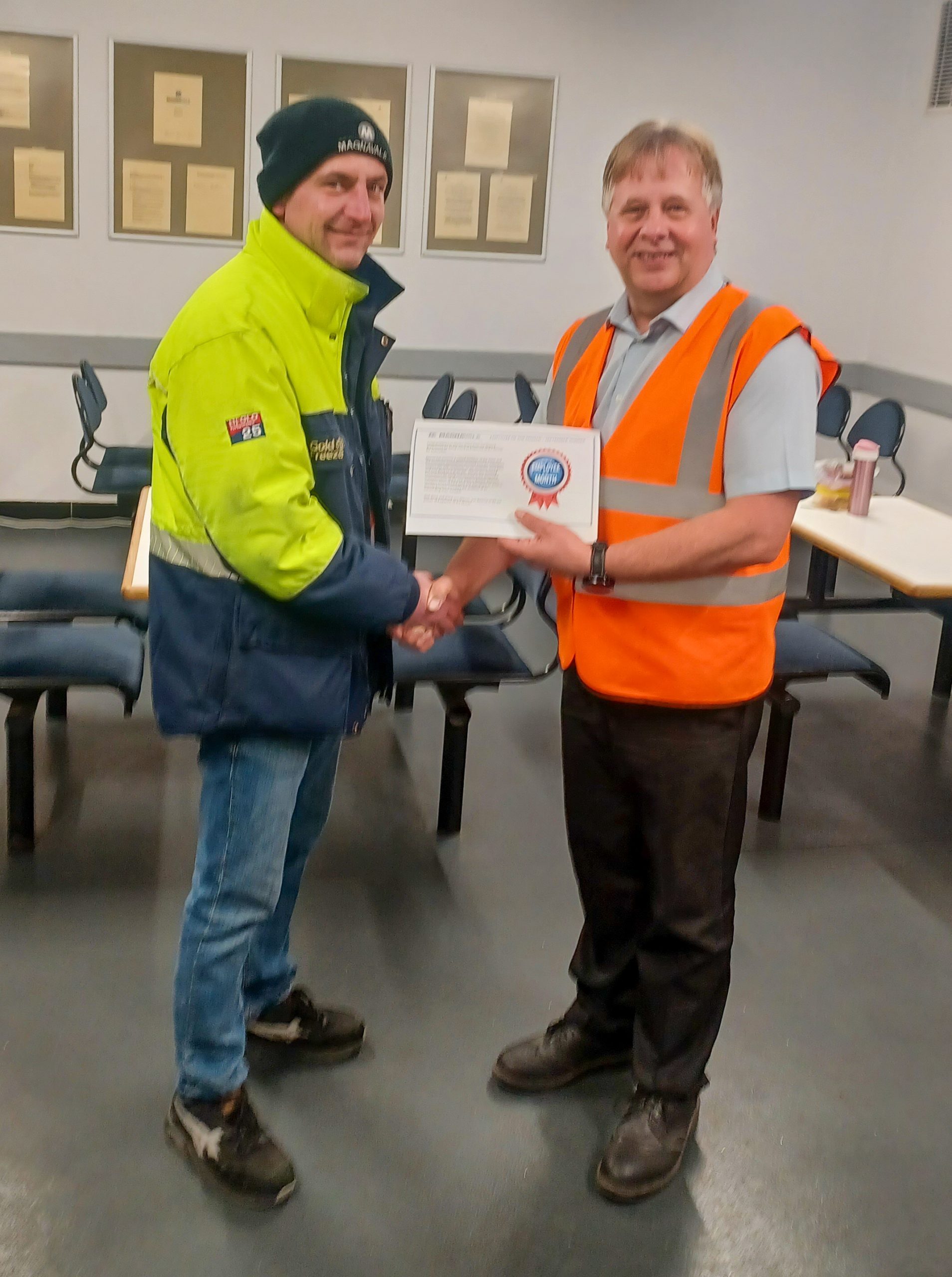 Magnavale Easton Ltd Employee of the Month: Marius Titoiu