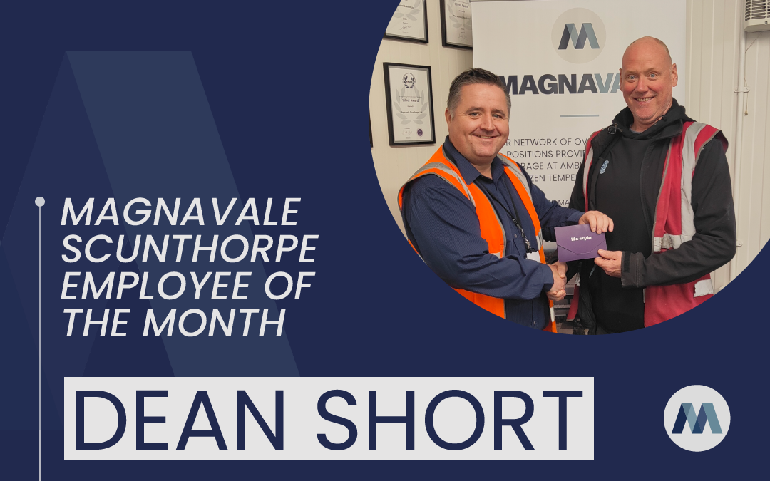 Magnavale Scunthorpe Ltd Employee of the Month: Dean Short