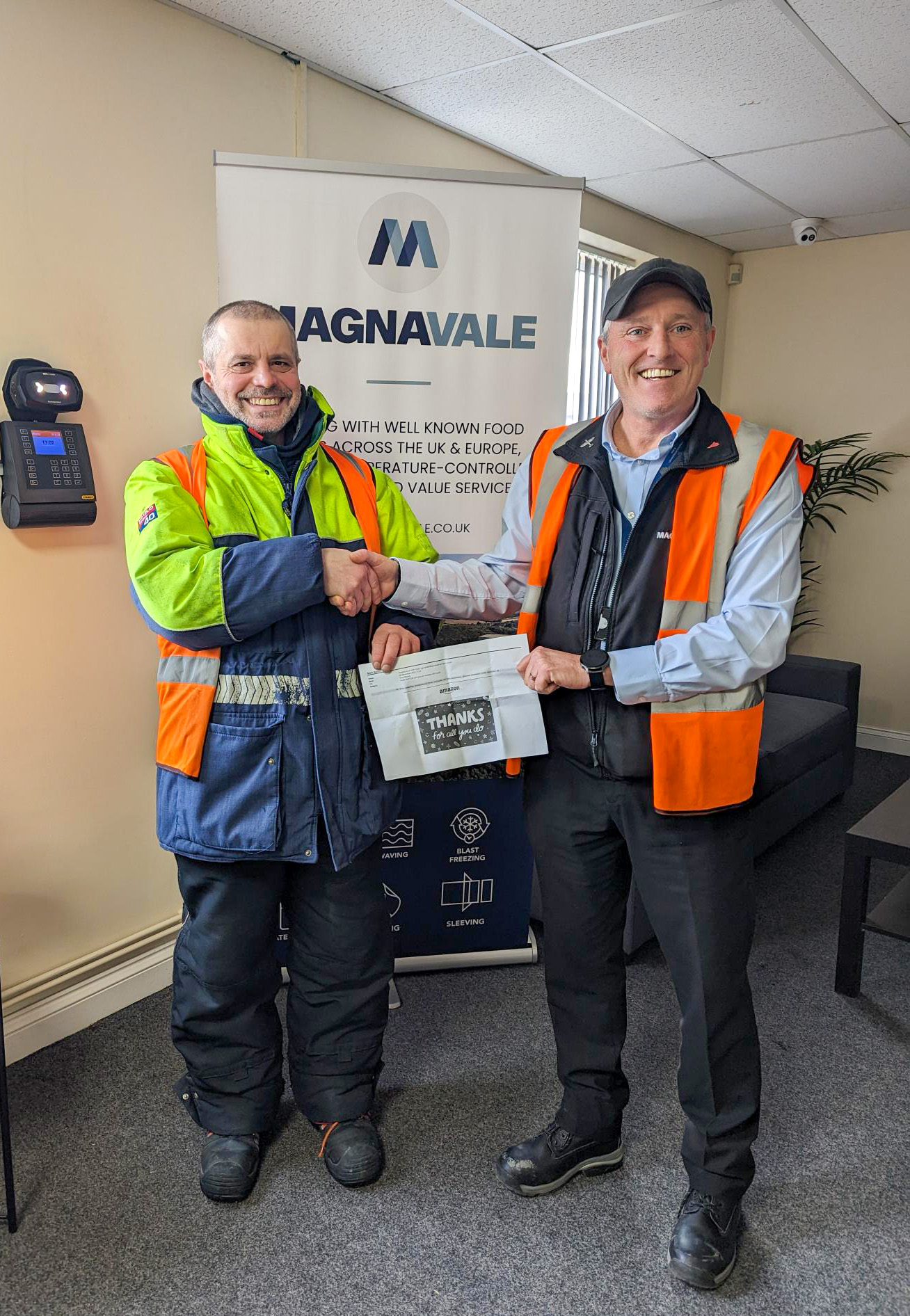 Congratulations Magnavale Chesterfield Ltd Employee of the Month: Marcel Dolgos