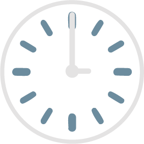 Clock Icon Two Tone